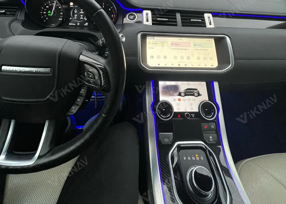 For Land Rover Evoque L551 L538 2012-2018 Touch Screen AC Climate Panel Car Functions Air Condition Control