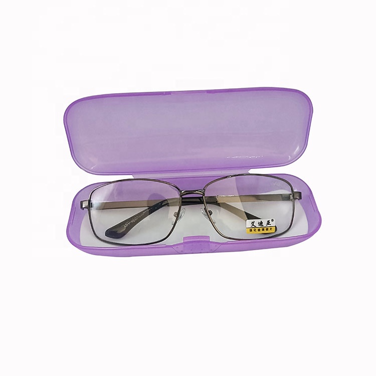 Fashionable Custom Plastic Eyeglasses Case Sunglass Box Unbreakable