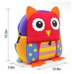 Friendly neoprene Little Kids Cute Animals Backpack Preschool Bags Waterproof