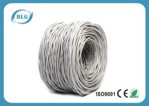 China Telecommunication Cat5e Internet Cable Solid Stranded 24AWG 26AWG Full Copper wholesale