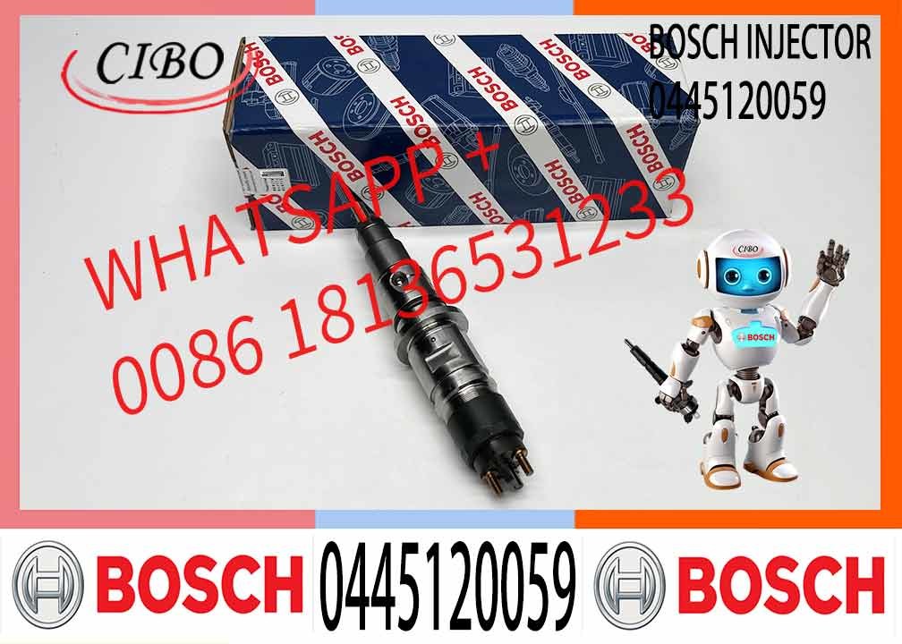 Common Rail Injector 0445120059 0445120231 For Cummins 4945969 3976372 5263262