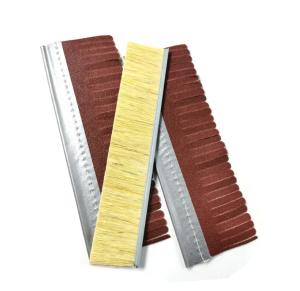 China Brush Sander Wood Sanding Brush Strip Machine Sisal Sandpaper Brush wholesale