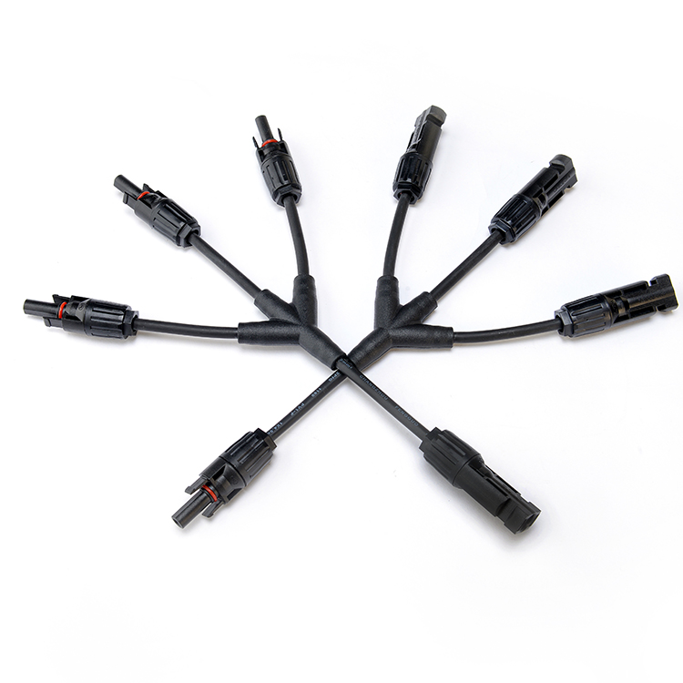 30A IP67 TUV Certificated Solar Panel String Cable for 4-6mm2 12awg Pv Dc Solar Connector Normal Sections 1C X56/0.285MM