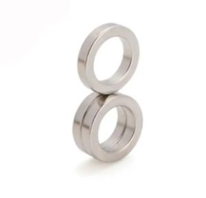 China OEM Ring NdFeB Magnets NiCuNi Coating N52 Strong Rare Earth Magnet wholesale