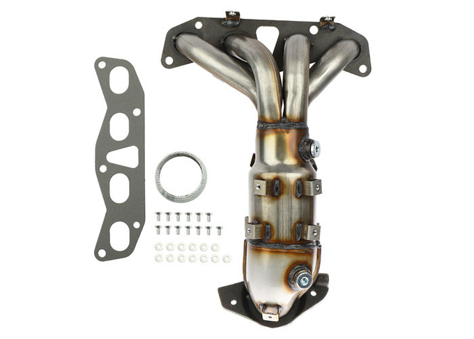 40514 Front 06802 2006 Nissan Altima 2.5l Catalytic Converter Replacement