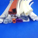 Silicone Rubber Seal Extrusion Profiles, food grade, for door, windows,