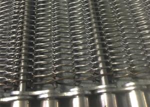 China 304 / 316 Sus Spiral Mesh Belt Food Grade For Conveying And Drying Food wholesale