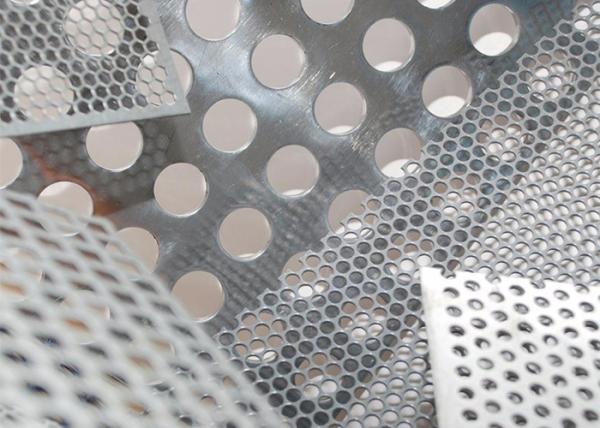 Perforated Stainless Steel Mesh Metal With Various Coatings Hole Diameters 0.5mm