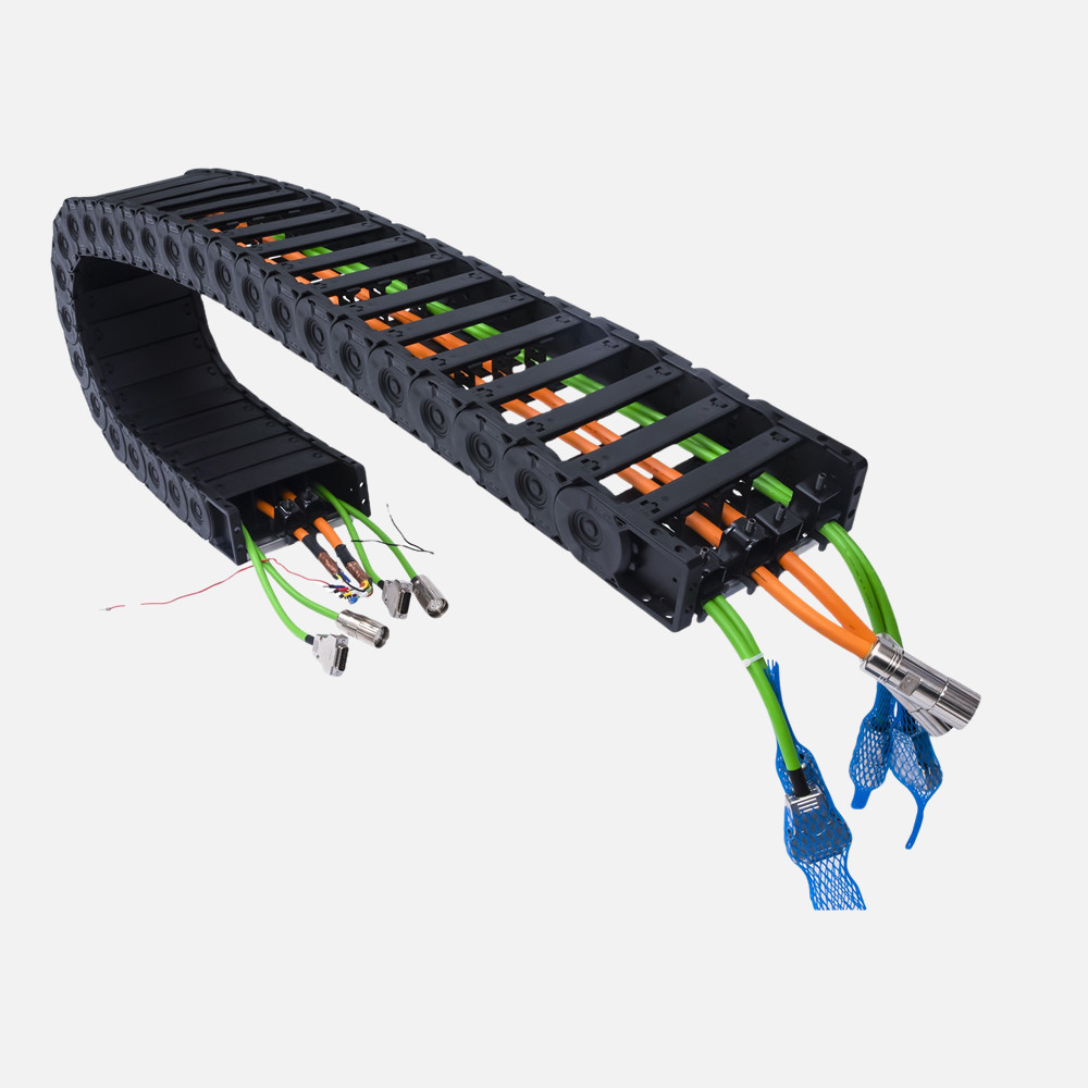 Nylon Plastic Electric Cable Drag Chain And Conveyor Chain Flexible Cable Channel