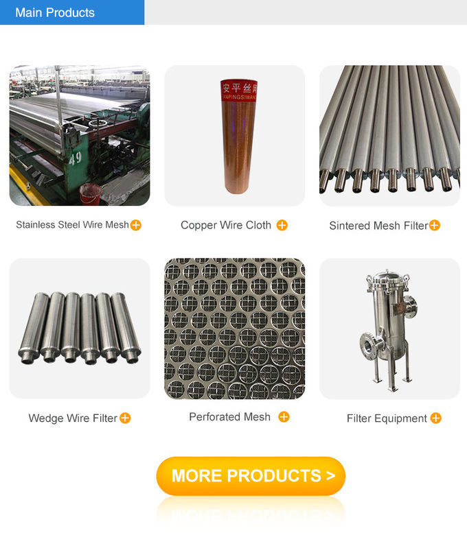 100um Customized Titanium Sintered Metal Filter Cartridge Element