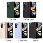 5G Fashion PC Protective Phone Case Samsung Zfold 5 With Flip Stand And Black