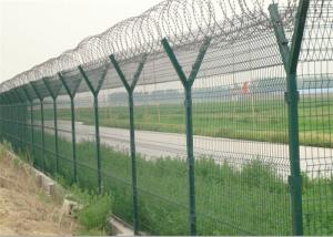 China 5mm Corrosion Resistant No Climb Security Fence For Airport wholesale