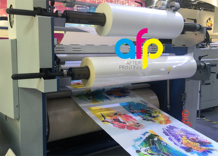 Packaging BOPP Lamination Film , Soft Laminating Plastic Film 1 / 3 Inch