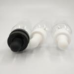 Transparent Black Customize Glass Plastic Dropper Bottles for Packaging