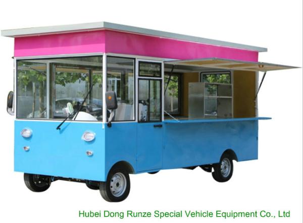 Small Commercial Mobile Kitchen Truck For Hot Dog Wagon Burrito Cooking And
