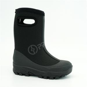 China BSCI Womens Warm Rubber Boots , Chemical Resistant Kids Neoprene Rain Boots wholesale