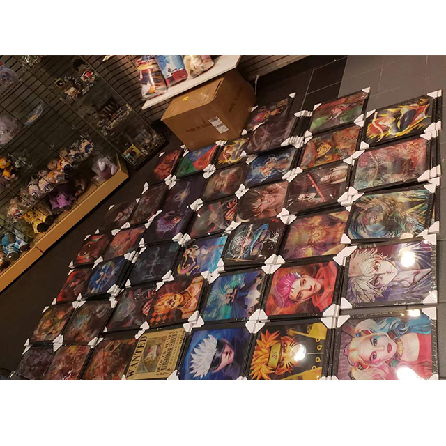 30x40cm 3D Animation Poster Lenticular Flip Pictures Of Marvel Comics Wall Art