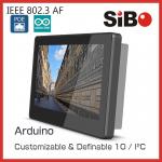 SIBO 7 Inch Tablet Q896 With Glass Wall Mount Bracket LED Light For Meeting Room