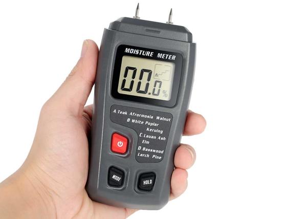 0-99.9% Two Pins Digital Wood Moisture Meter Humidity Tester Timber Damp