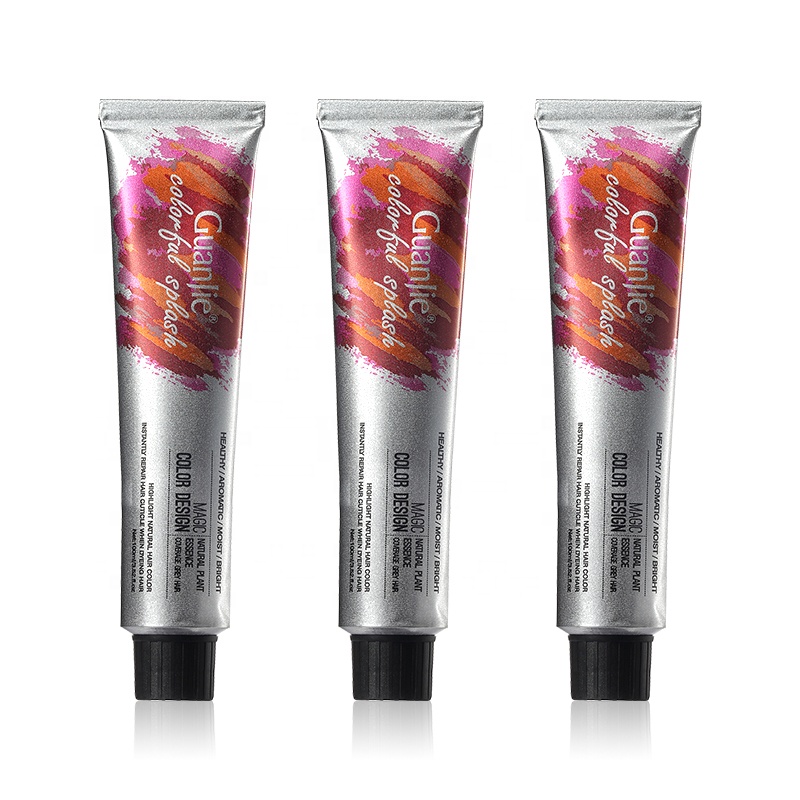 Organic Hair Color Cream Professional Salon Treatment For Natural And Permanent Color