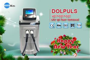 China new 640nm - 1200nm IPL Three cooling systems make treatment Hair Removal Machines wholesale
