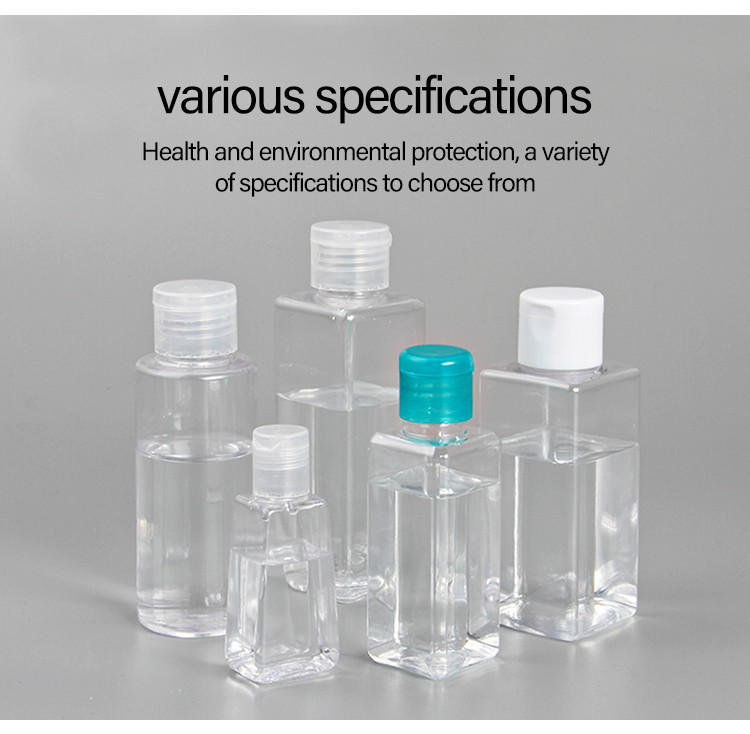 Liquid Soap Plastic Sanitizer Bottle Transparent Empty Hand Sanitizer Bottles