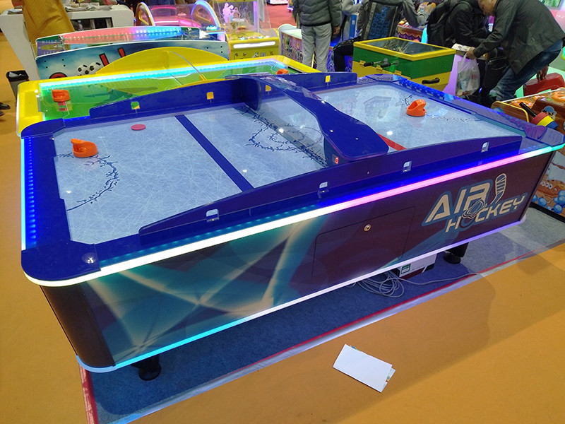 Gzcosmos Waterproof Air Hockey Table Indoor Entertainment 2 Players