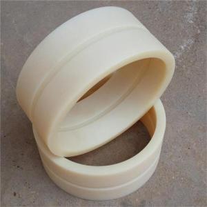 China Wear Resistant White Plastic Bushing , Plain Shaft Bearing Environment Friendly wholesale