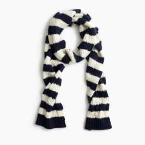 China Cable Stripe Knitted Neck Scarf 37 Viscose 33 Nylon 25 Wool 5 Cashmere Material wholesale