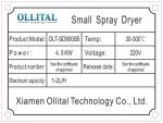 2L Laboratory Spray Dryer Equipment 220V-450V 1 Year Warranty