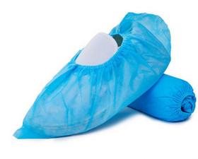 China Clean Room Non Slip Shoe Covers Disposable Boot Covers Unisex Ankle 16” 18” wholesale