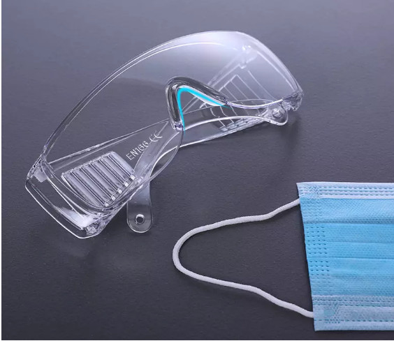 Dust Proof Medical Eye Protection Glasses Scratch Proof Reduced Risks Lightweigh