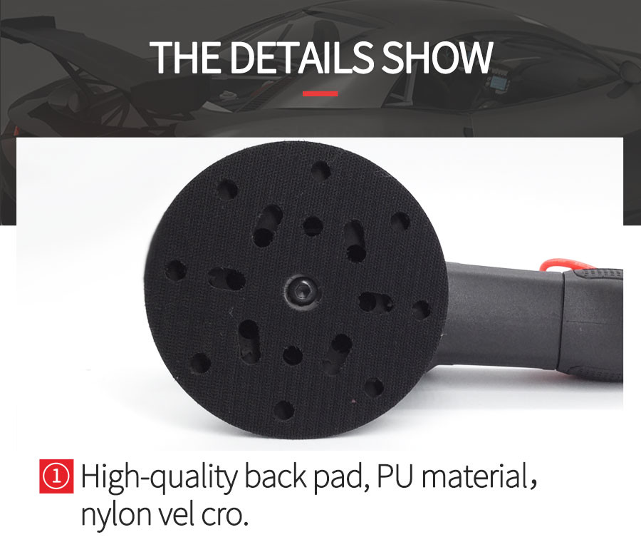 110V 21mm Car Polishing Tools Dual Action Polishers With BSCI Certification