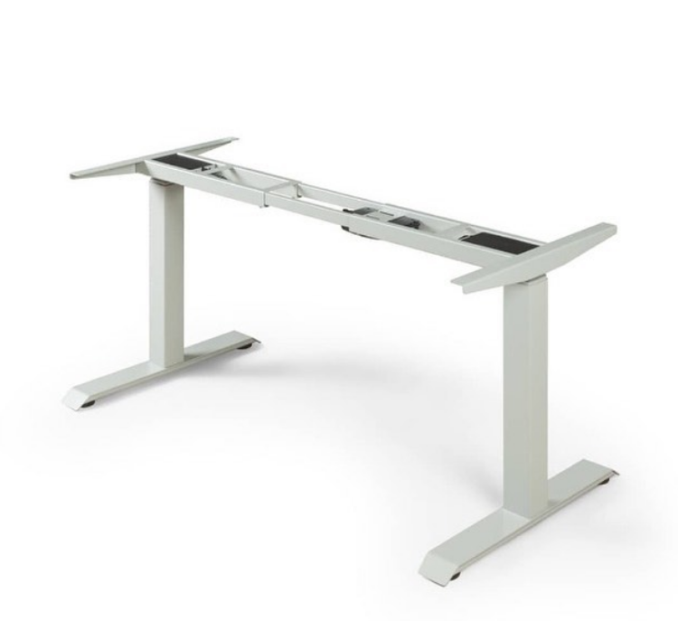 Electric Height Adjustable Desk Frame 710mm Single Motor 2 Stage Modern Design Style
