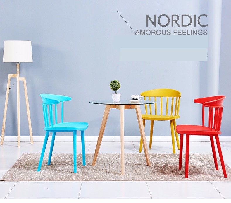 Windsor Home Furniture Square Plastic Dining Chairs