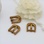 OEB Antique Gold Factory Custom Zinc Alloy 14.3 MM Metal Belt Pin Buckle