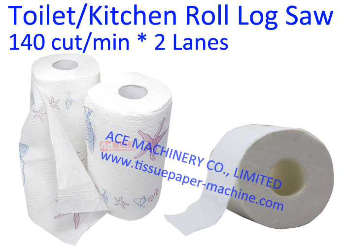 High Speed Logsaw For Tissue Paper