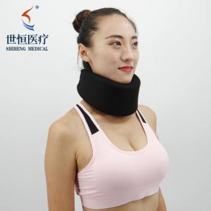 China Soft Neck Support Sponge Cervical Collar Relieves Pain Foam Neck Brace Adjustable wholesale