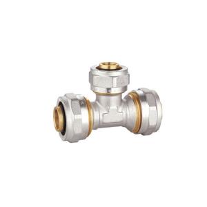 China Forged Brass Compression Fittings PF5006 Nickel Plated Female Brass Elbow wholesale