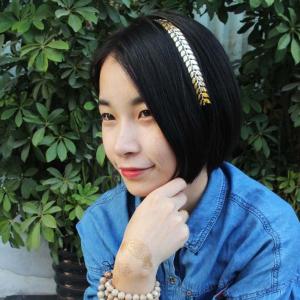 China Gold Glitter Fashionable Hair Tattoo for Girls wholesale