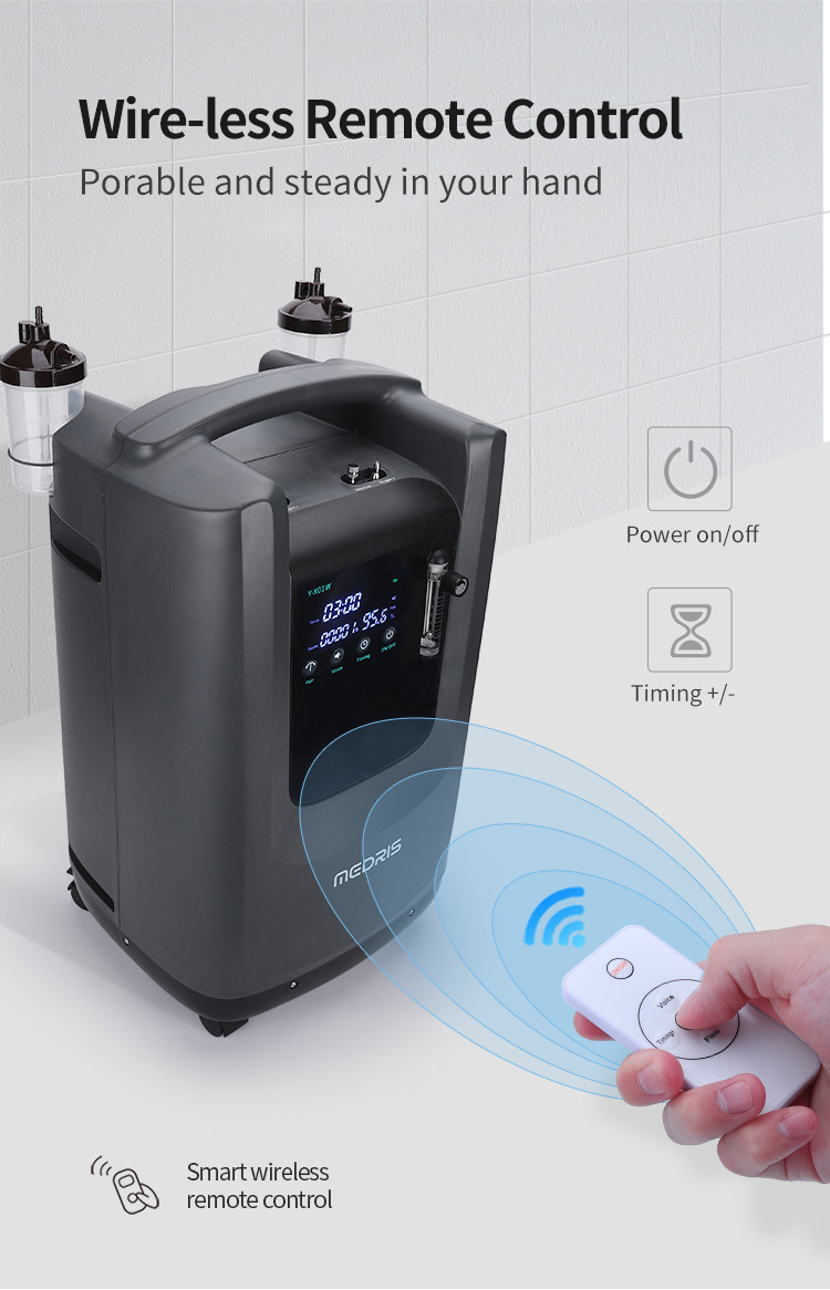 Continuous Medical Oxygen Concentrator High Concentration 10L Oxygen Generator