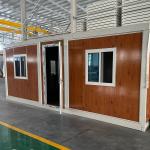 Structure Luxury Steel Container House 40 Foot Detachable Expandable Fireproof