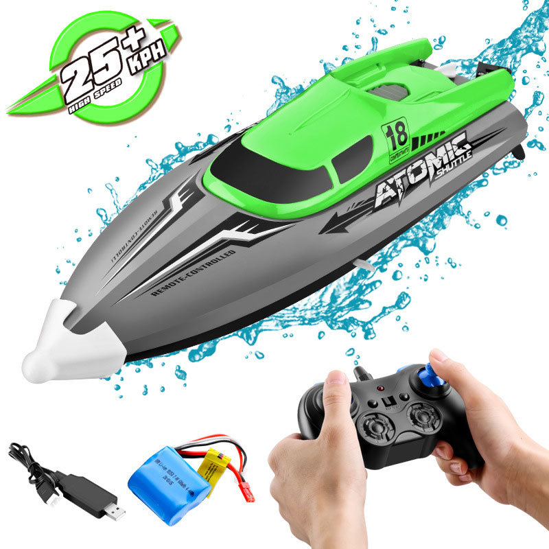 Electric Remote Control Boat in 1 18 Scale with Circulating Water Cooling and Alarm