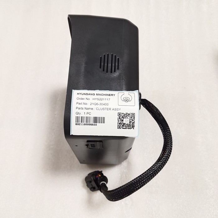 Hyunsang Excavator Parts Cluster Assy 21Q6-30400 21Q6-30104 For R220-9S R210-9
