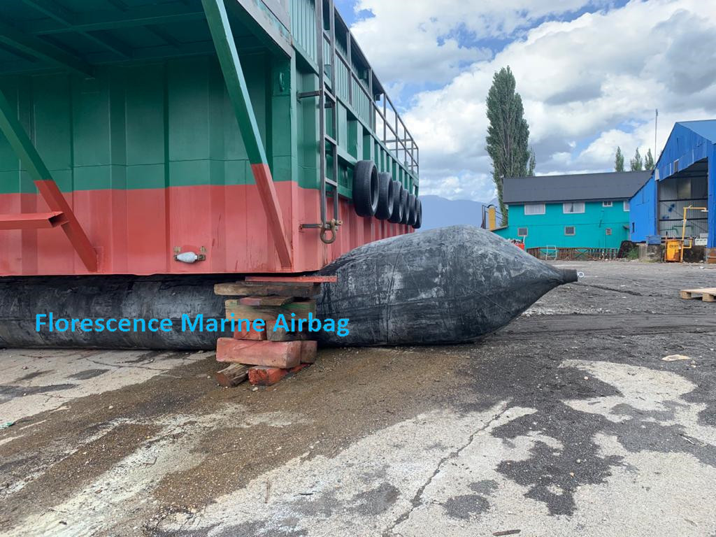 BV Certificate Ship Launching Airbag Cylindrical Shaped Heavy Lifting