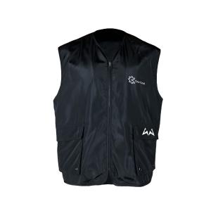 China Custom Printing Logo 100% Polyester F1 Outdoor Sports Vest Coat for Outdoor Activities wholesale