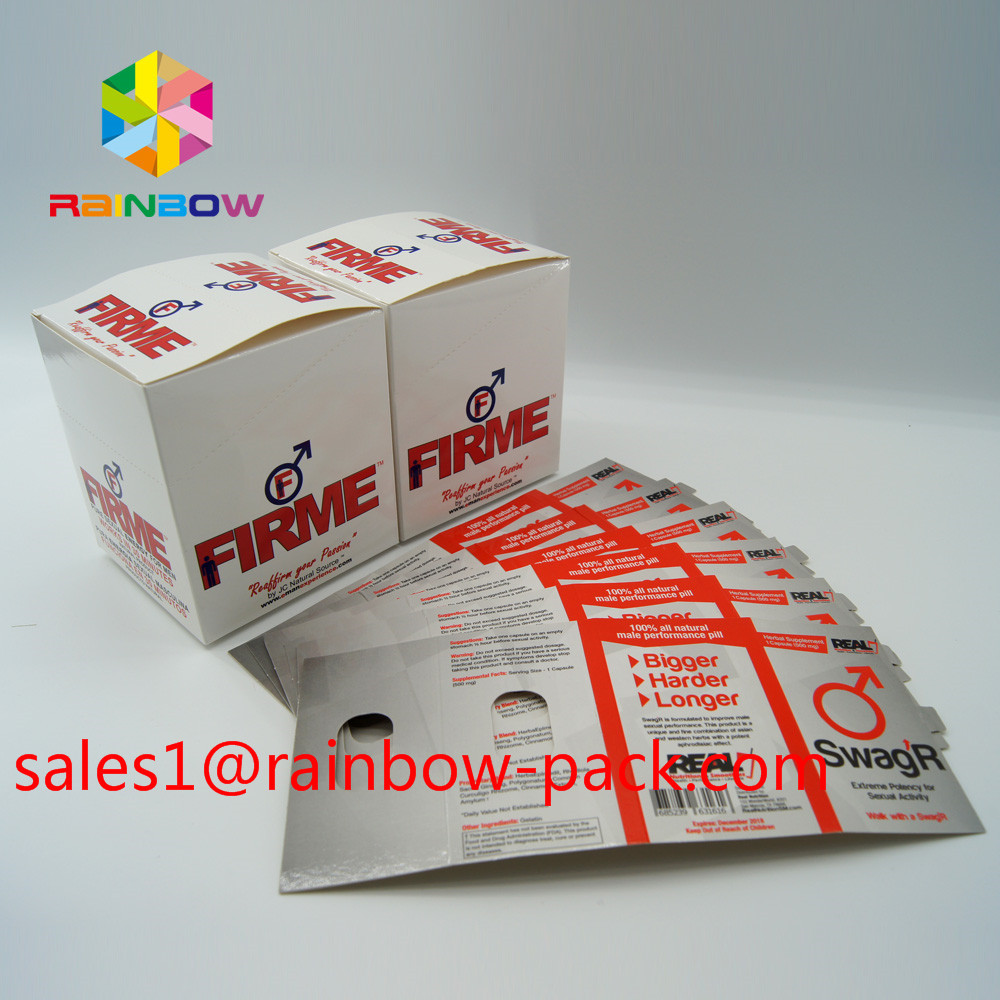 100% Biodegradable Custom White Cardboard Paper Box Best Selling Royal Honey Packaging Paper Box For Men Enhancement