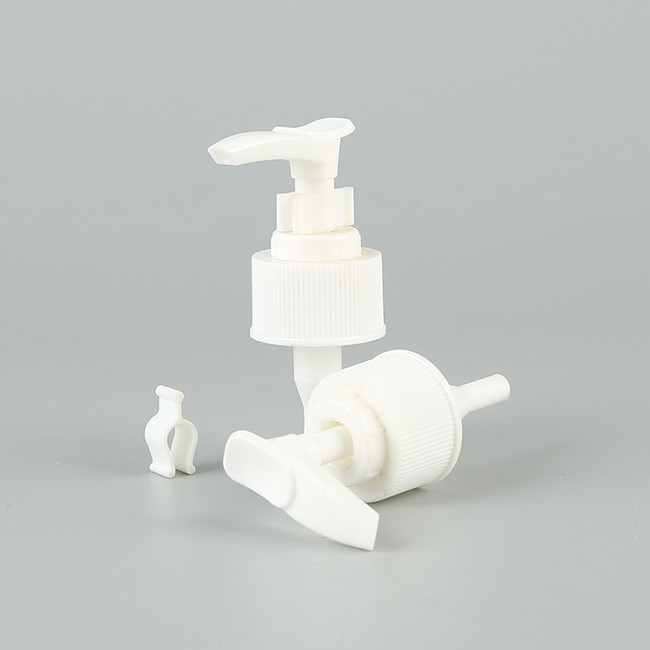 22/400 28mm 410 28-400 Lotion Pump Dispenser For Hand Cream Plastic Clip