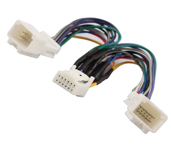 4 Pin 1.0mm Pitch Plastic Connector Wire Harness JST SH custom cable assembly PVC Tube