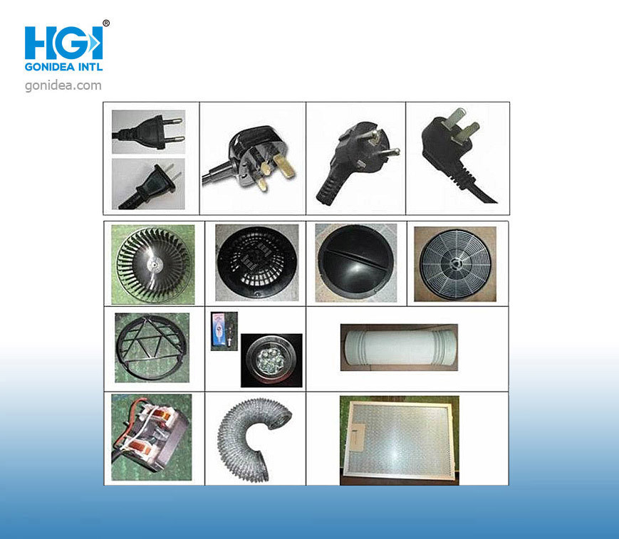 Stainless Steel Slim Kitchen Cabinet Range Hood For Low Ceiling